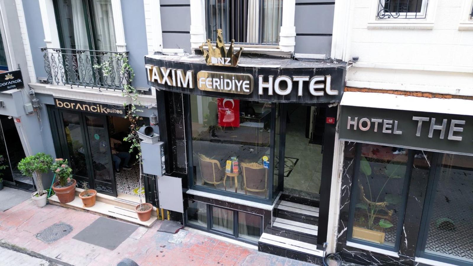 Dnz Taxim Feridiye Hotel Stambuł Zewnętrze zdjęcie